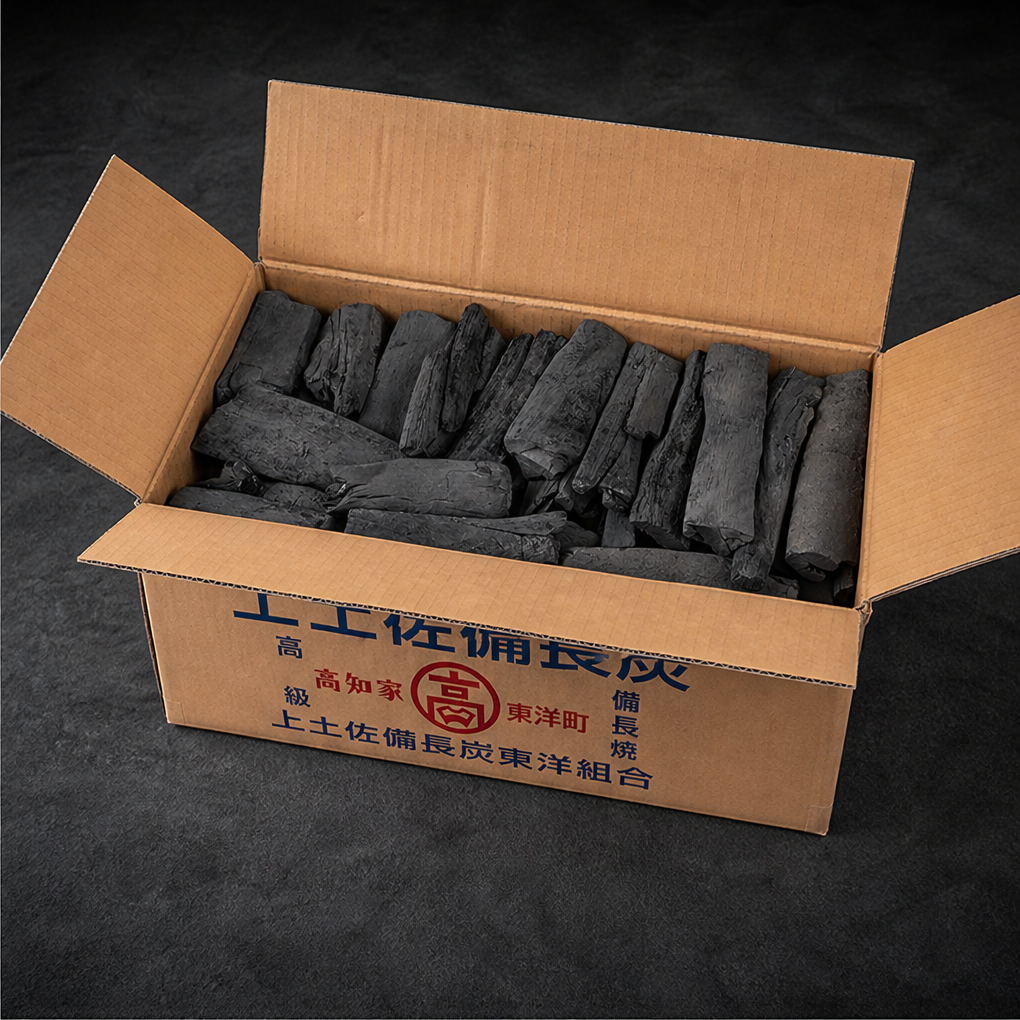 Binchotan Japanese White Charcoal Tosa Region (土佐備長炭) 12KG Box