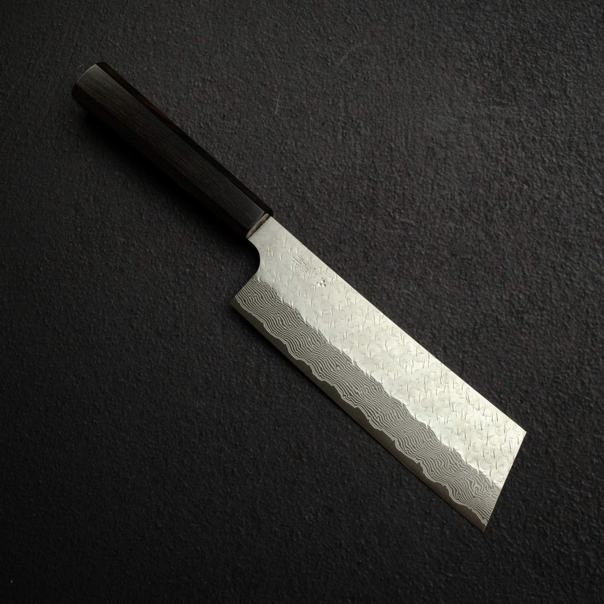 니가라 SPG STRIX 츠치메 다마스커스 170mm 나키리(야채칼) 에보니 핸들