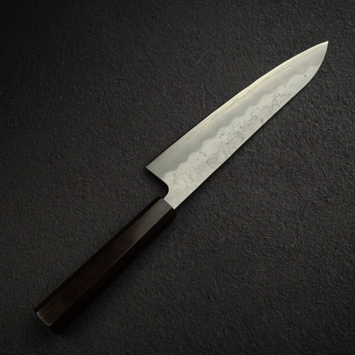 츠네히사 은삼강 나시지 규토(셰프나이프) 210mm 에보니 핸들