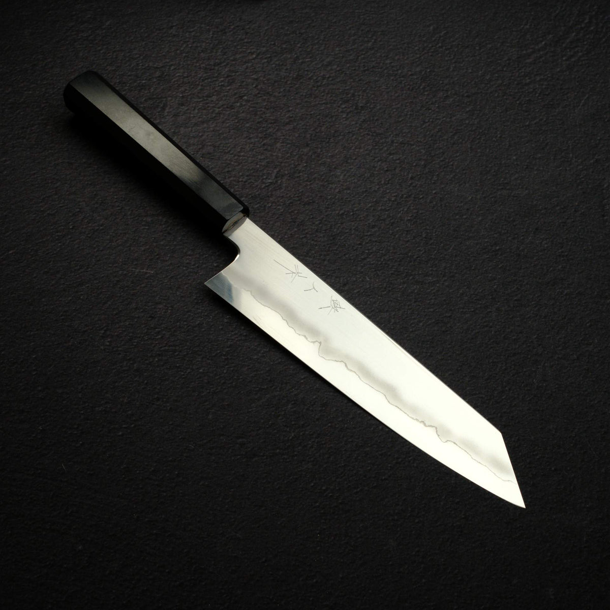 테츠진 은삼강 우키바 K팁 규토(셰프나이프) 210mm 에보니 핸들