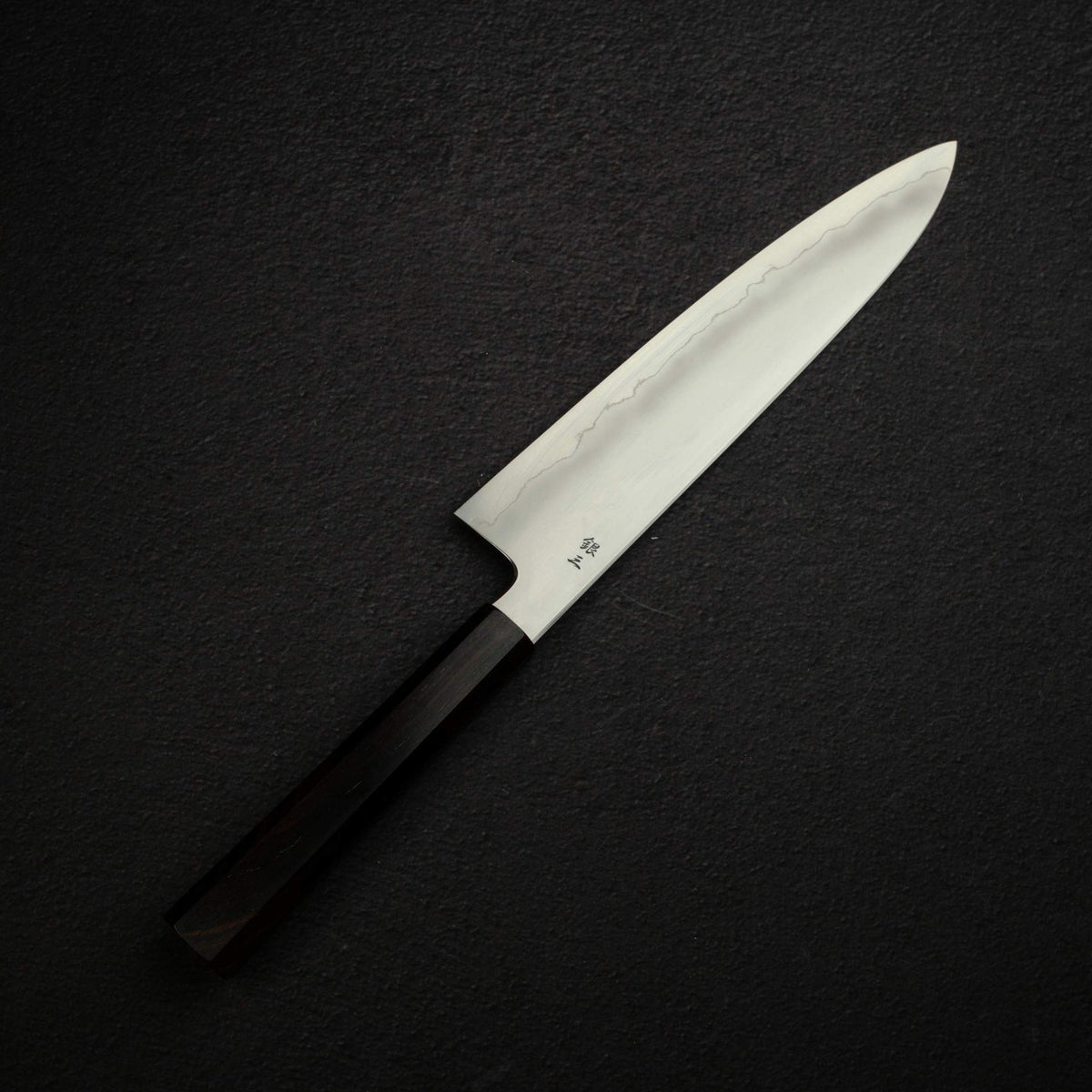 테츠진 은삼강 우키바 규토(셰프나이프) 240mm 에보니 핸들