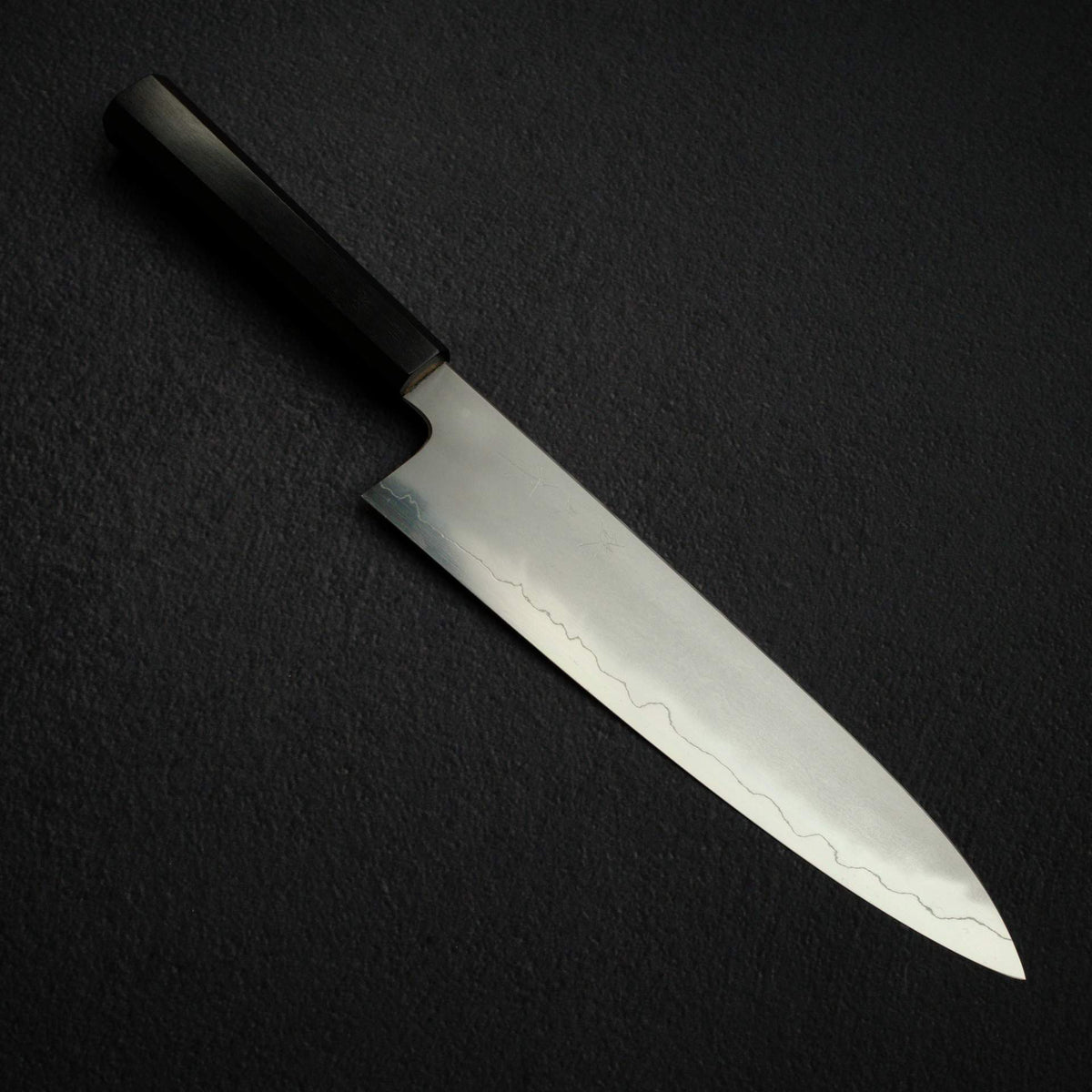 테츠진 은삼강 카스미 규토(셰프나이프) 240mm 에보니 핸들