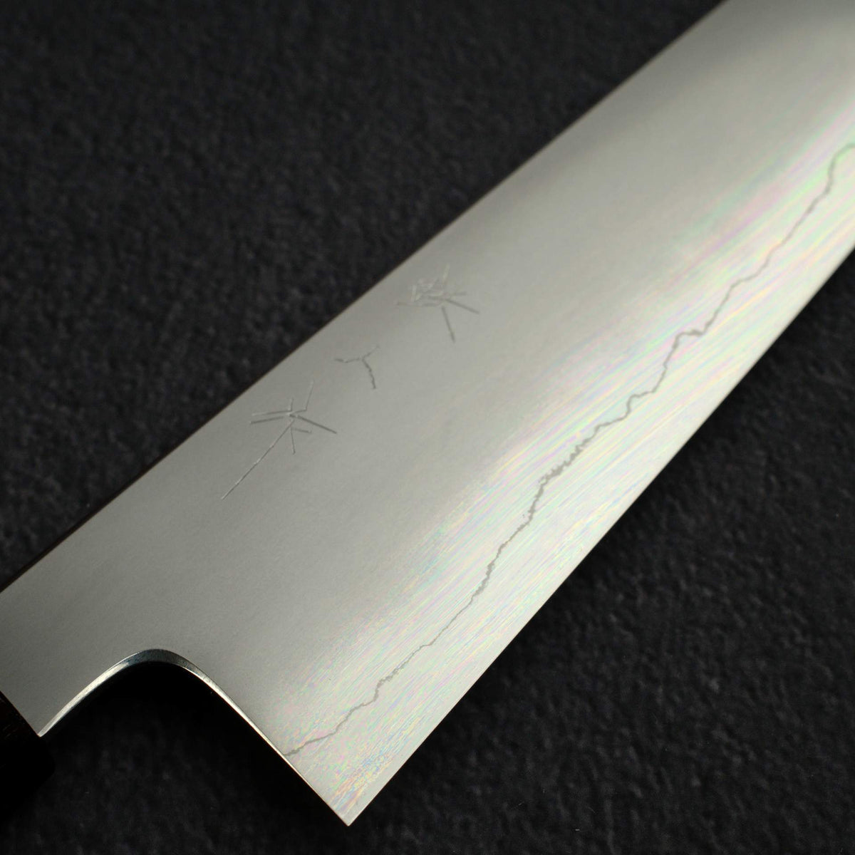 테츠진 은삼강 카스미 K팁 규토(셰프나이프) 240mm 에보니 핸들