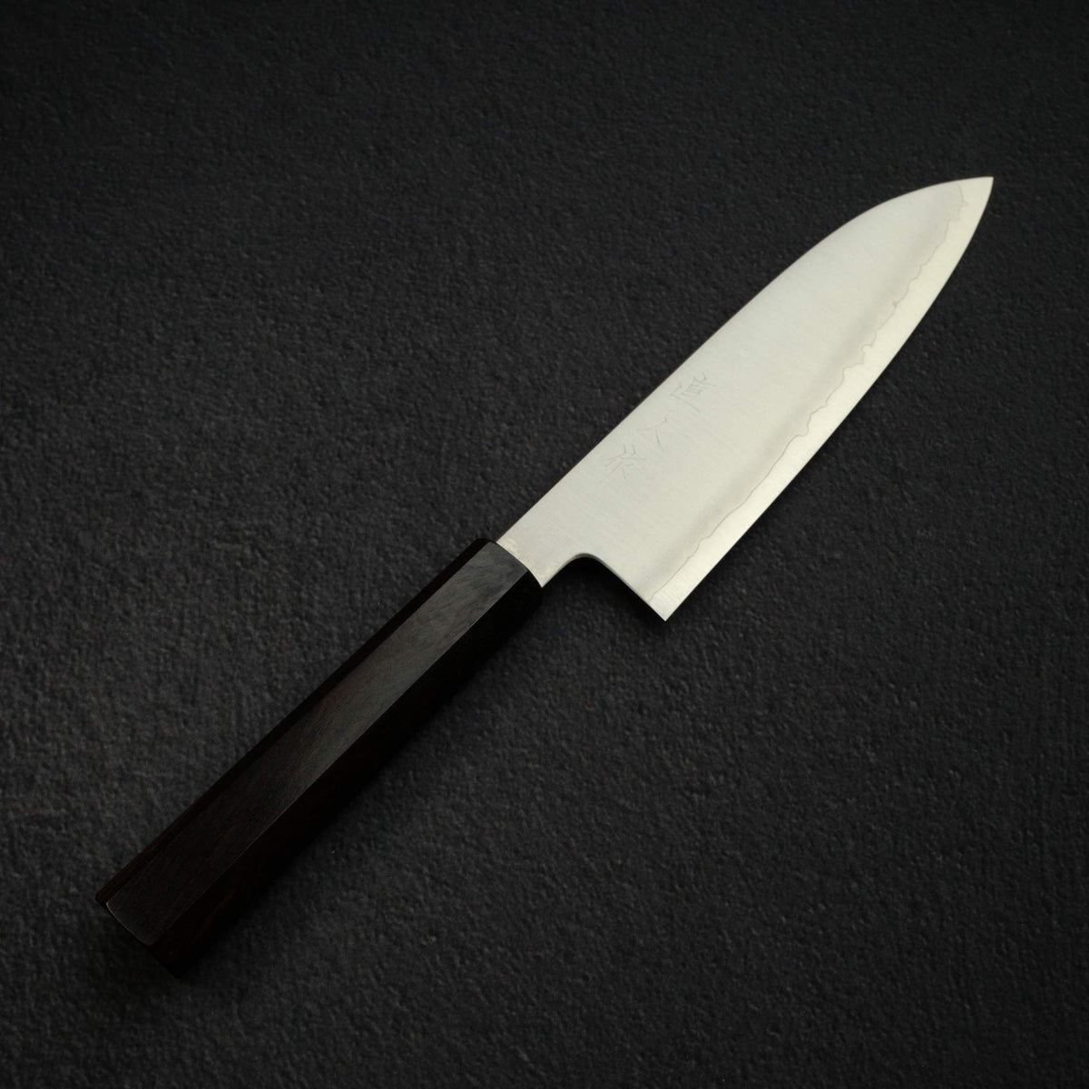 묘진 코발트 스페셜 산토쿠(다용도칼) 180mm 에보니 핸들
