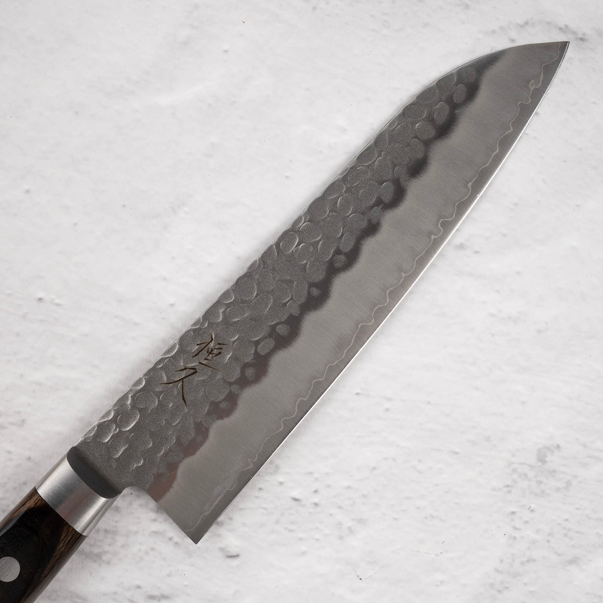 츠네히사 AUS8 츠치메 산토쿠(다용도칼) 180mm 웨스턴핸들