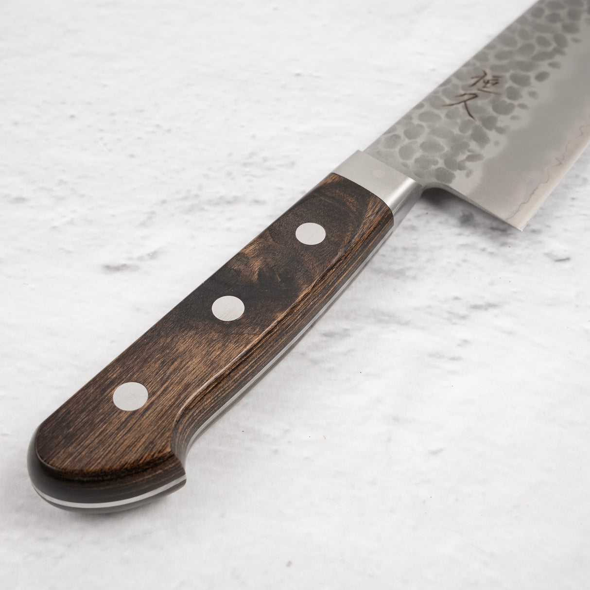 츠네히사 AUS8 츠치메 산토쿠(다용도칼) 180mm 웨스턴핸들