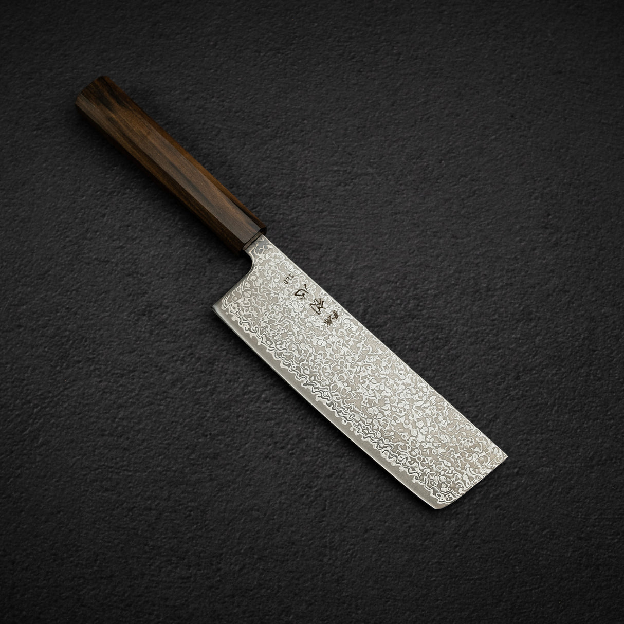Hatsukokoro Hikari SLD Damascus Nakiri 170mm