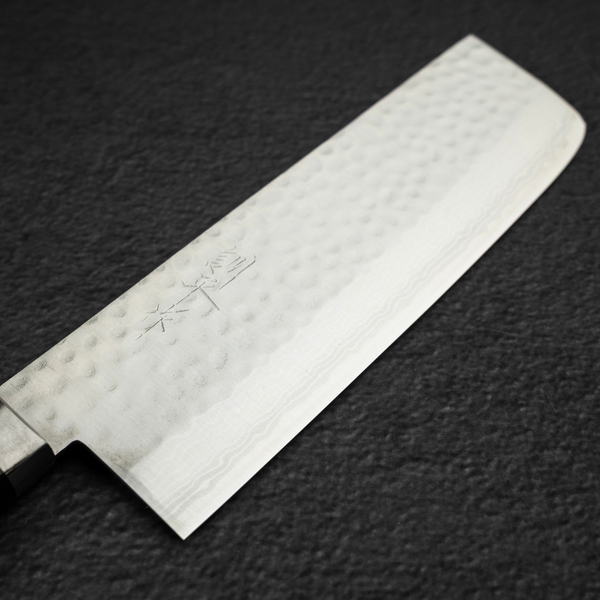 Masutani Kokuryu VG10 Damascus Nakiri 165mm Western Handle