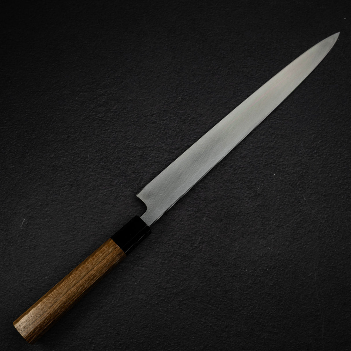 하츠코코로 x 묘진 시라사기 청2강 쿠로우치 야나기바(사시미칼) 300mm