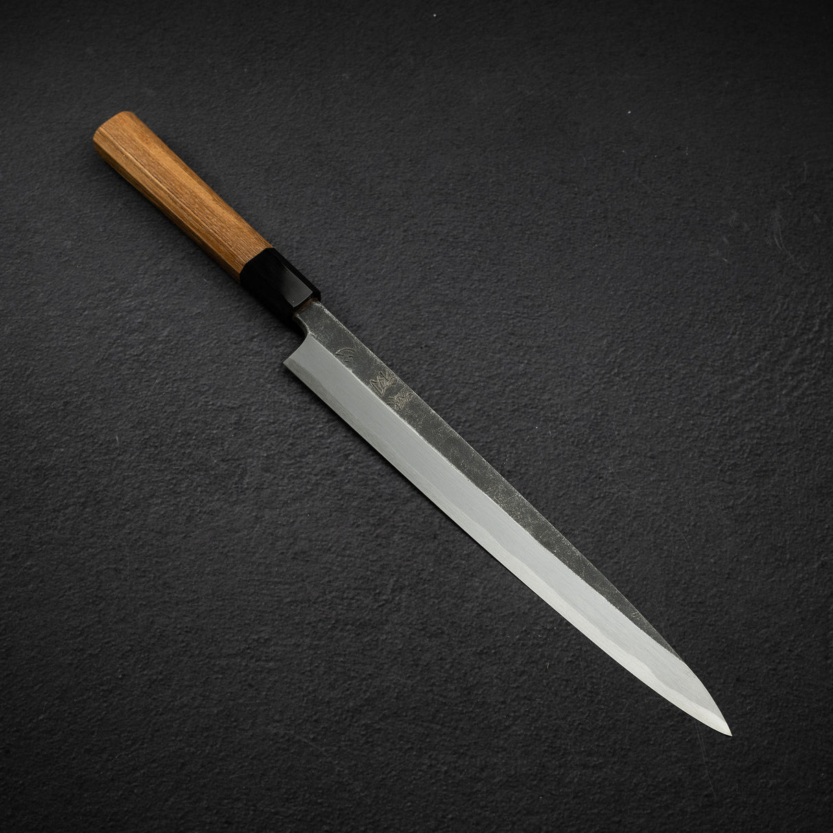 하츠코코로 x 묘진 시라사기 청2강 쿠로우치 야나기바(사시미칼) 270mm