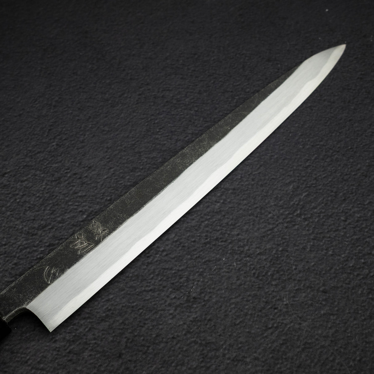 하츠코코로 x 묘진 시라사기 청2강 쿠로우치 야나기바(사시미칼) 270mm