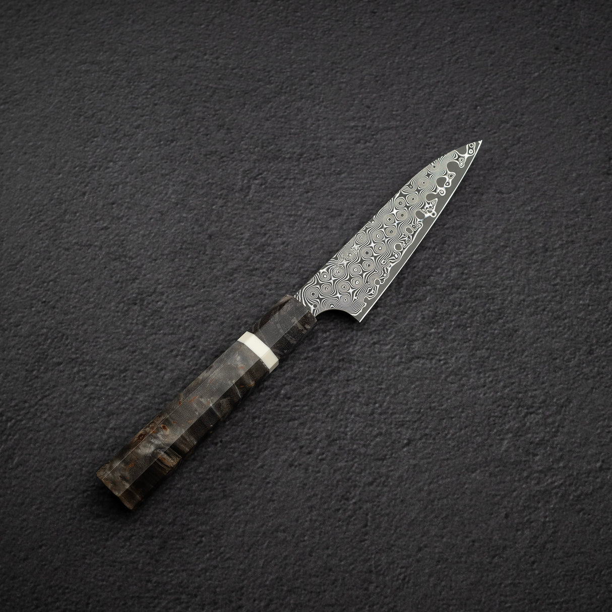 니가라 안몬 SG2 레인드롭 다마스커스 페티 120mm 자작나무 핸들