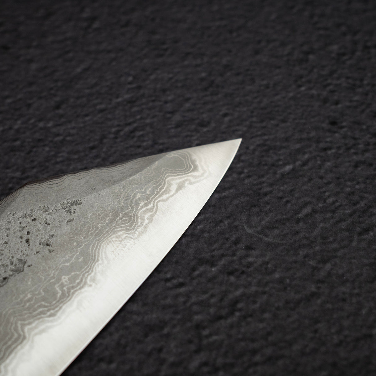 Nigara x Hatsukokoro Ryusui Blue 2 Damascus Nashiji K-tip Gyuto 210mm