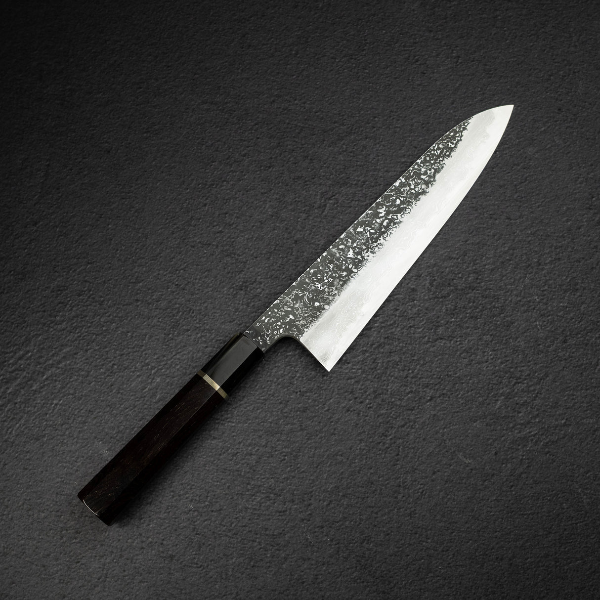 마스다 요시히데 청1강 쿠로조메 다마스커스 규토(셰프나이프) 220mm