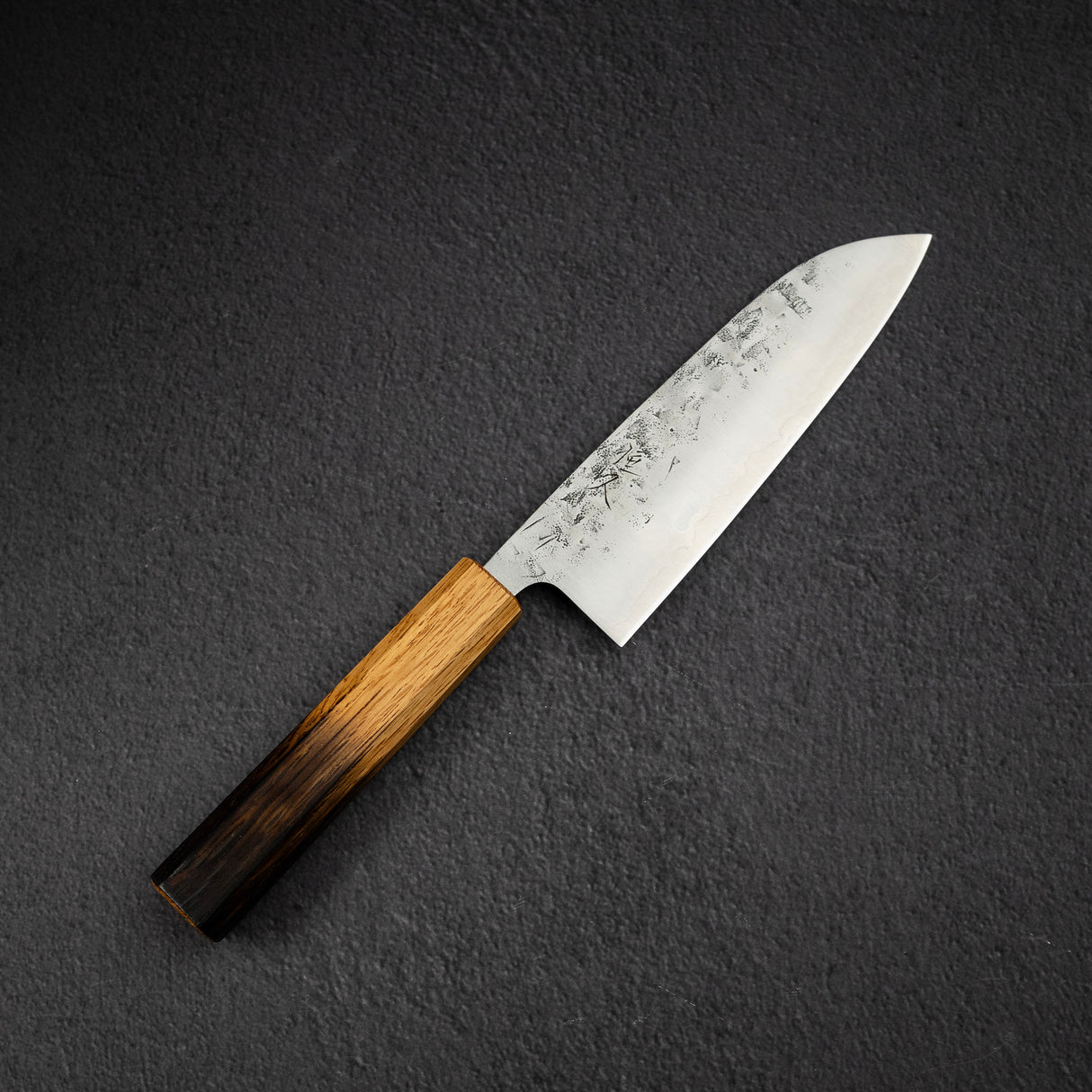 츠네히사 SLD 강 와시지 산토쿠(다용도칼) 170mm 번트 카시 핸들