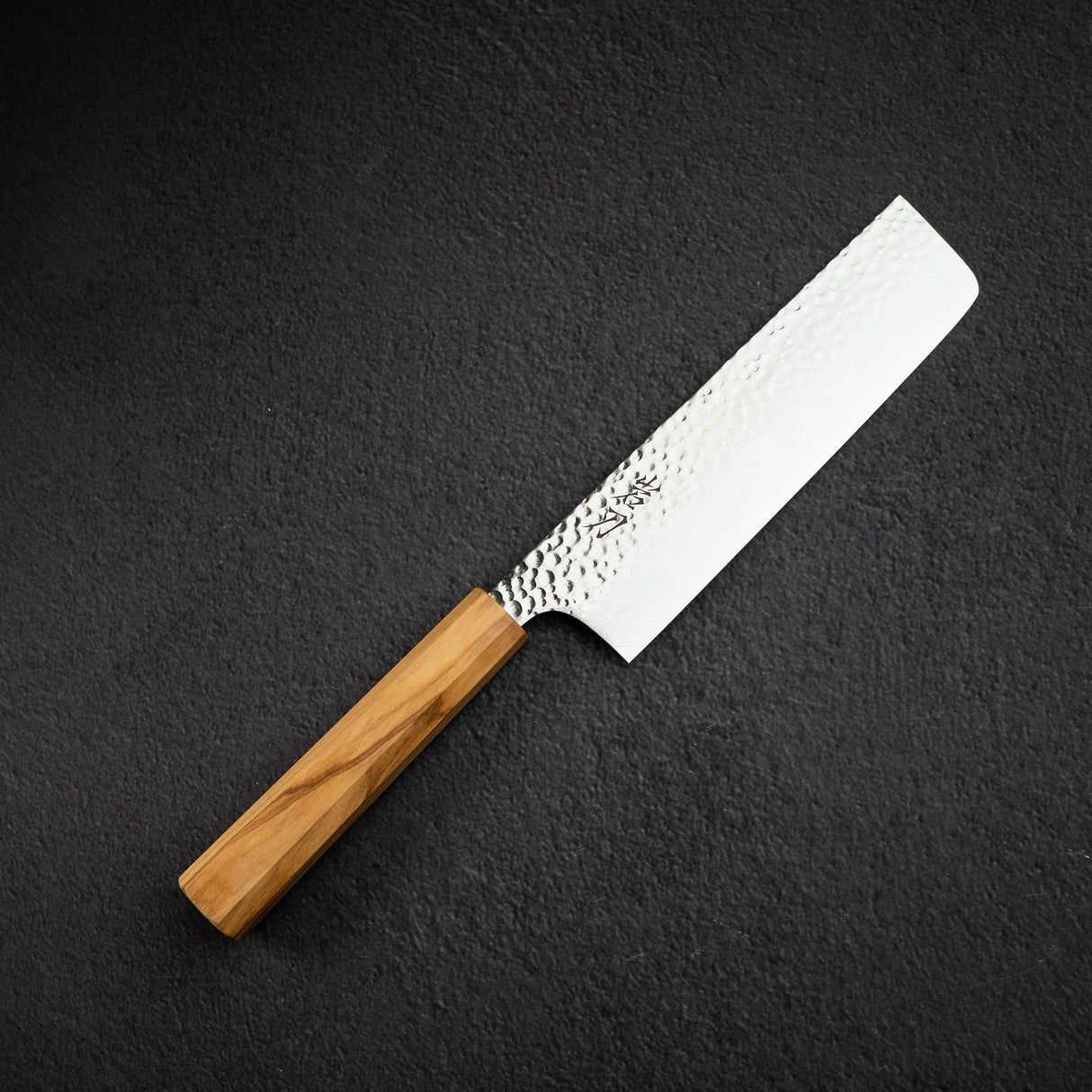 K&S VG10 츠치메 다마스커스 나키리(야채칼) 180mm
