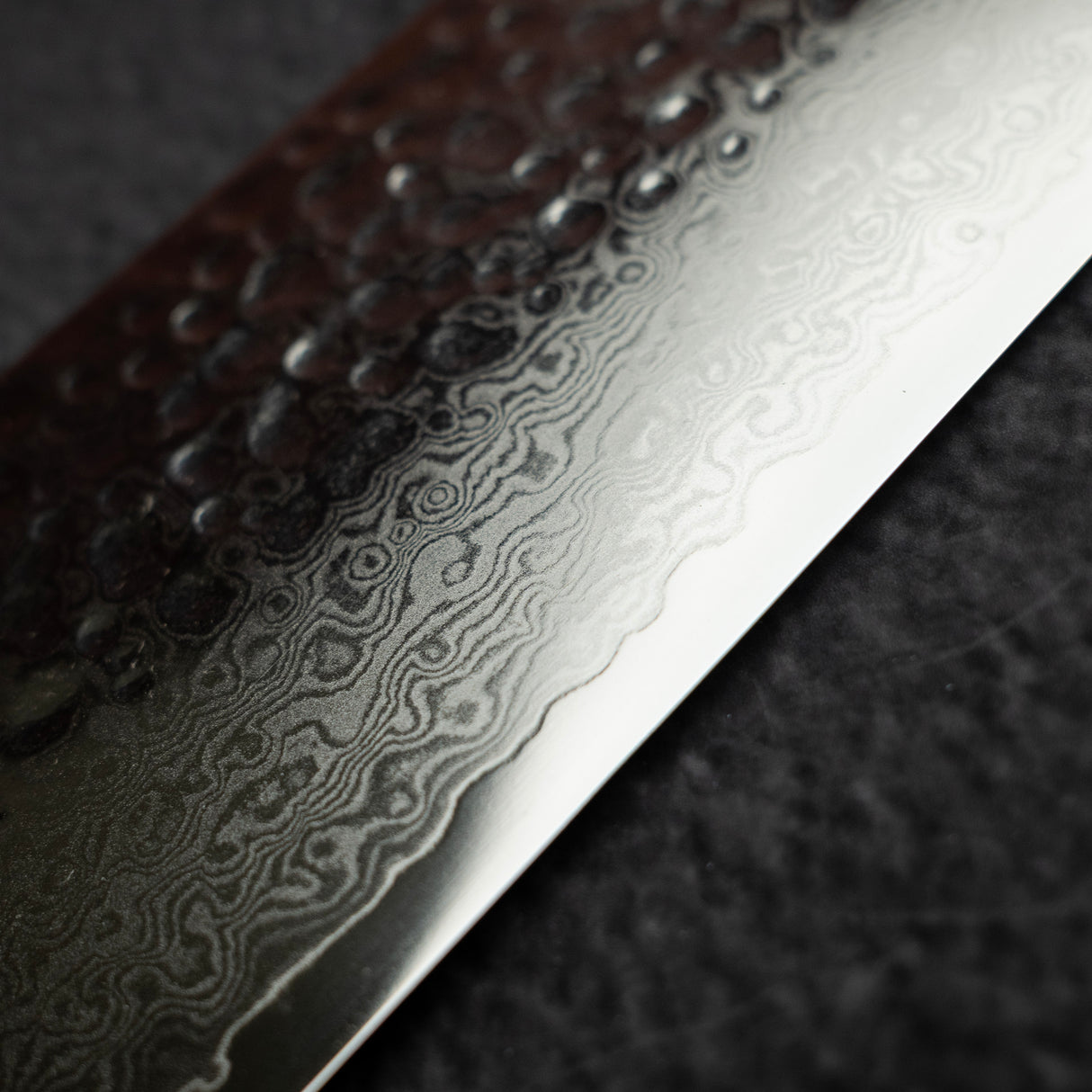 K&S VG10 츠치메 다마스커스 나키리(야채칼) 180mm