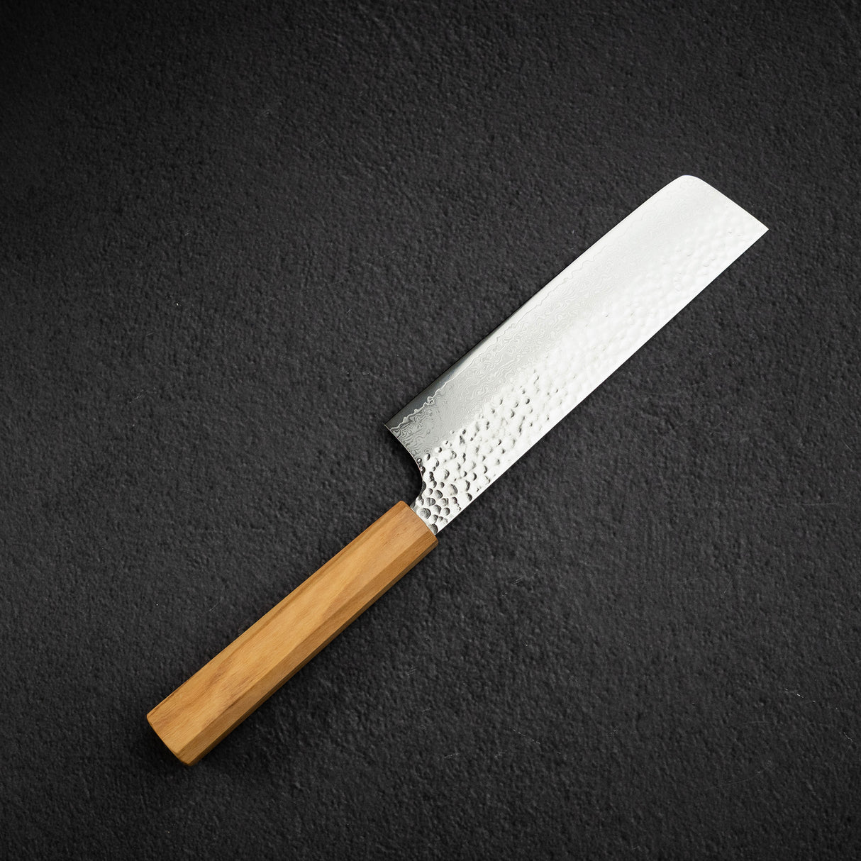 K&S VG10 츠치메 다마스커스 나키리(야채칼) 180mm