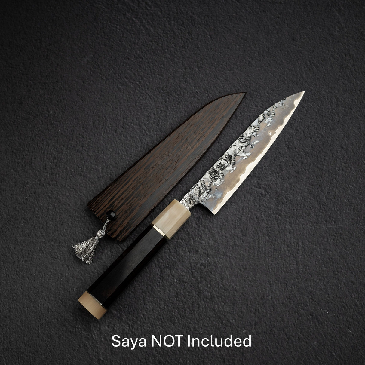 마나카 키스케 x 신궈 ATS34 페티 츠치메 경면 카스미 150mm 칼집 포함