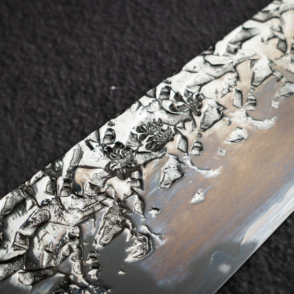 키스케 x 싱궈 ATS34 츠치메 경면 카스미 규토(셰프나이프) 240mm 칼가드 포함