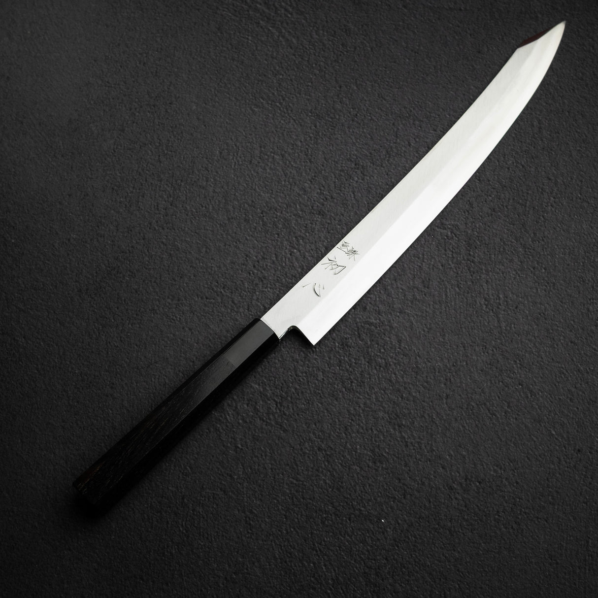 하츠코코로 x 시미즈 은삼강 K팁 오오조리 야나기바(사시미칼) 330mm