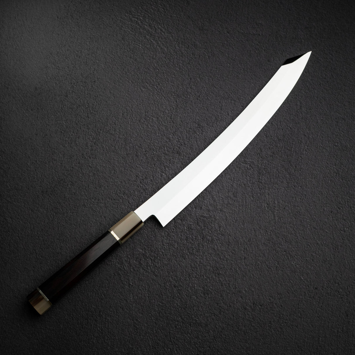 야마와키 요시노부 은삼강 K팁 야나기바(사시미칼) 330mm 경면