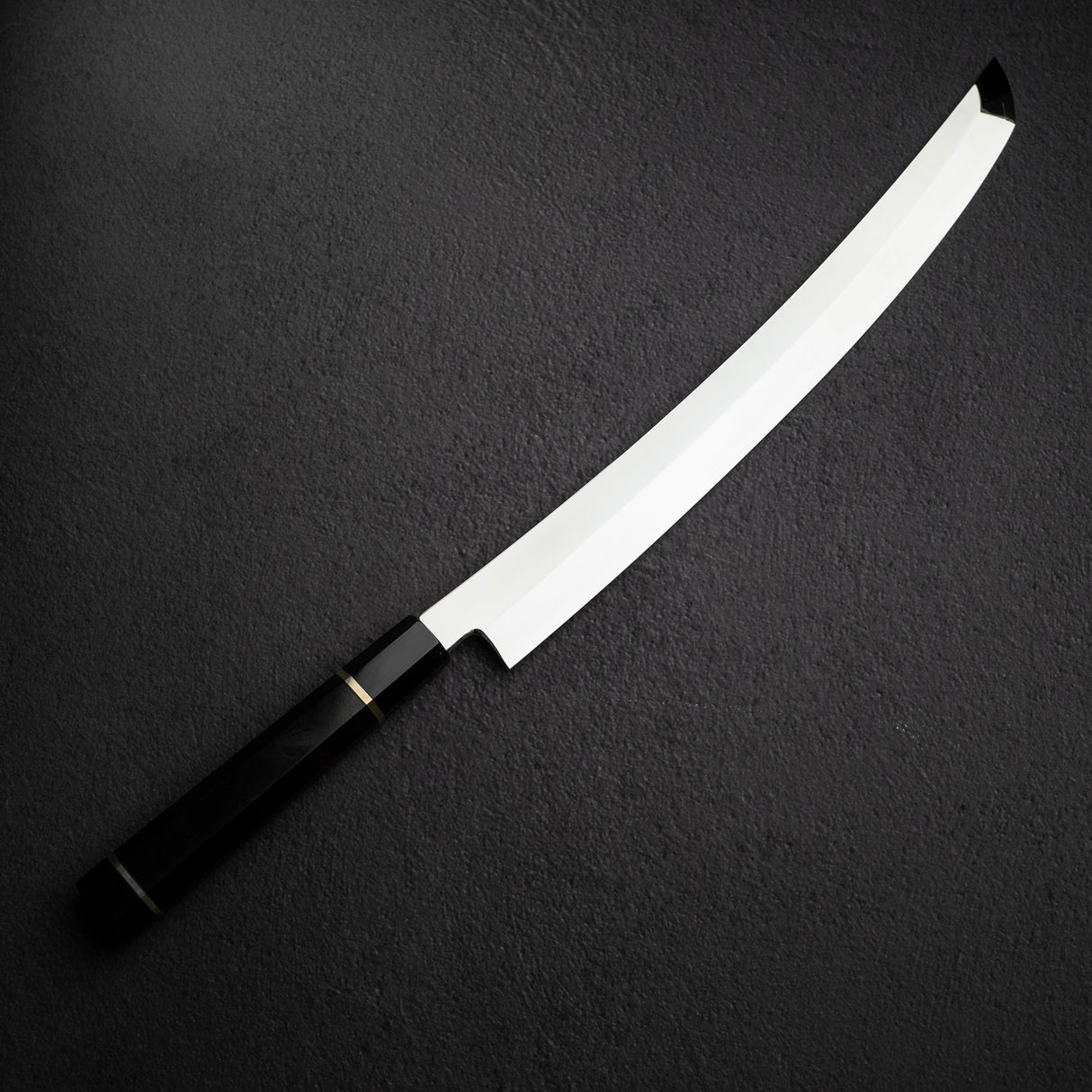 야마와키 요시노부 은삼강 사키마루 야나기바(사시미칼) 360mm 경면