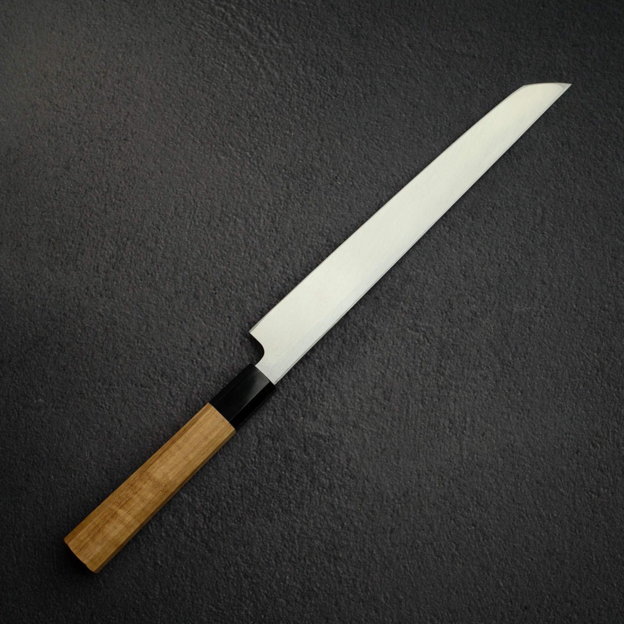 Hatsukokoro x Myojin Shirasagi Blue 2 Kurouchi Sakimaru Yanagiba 270mm