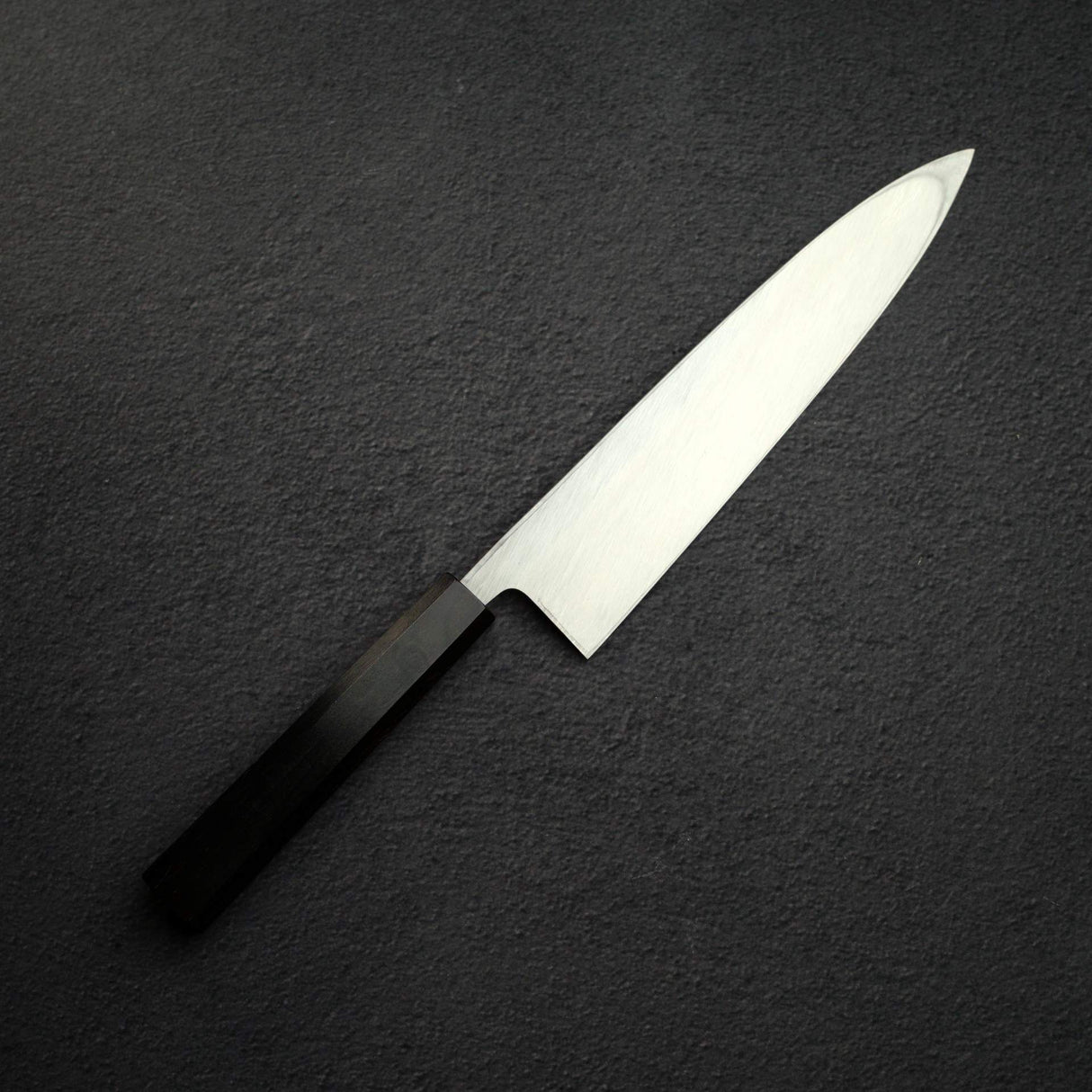 하츠코코로 x 묘진 시라사기 백2강 좌손용 미오로시 데바(생선손질칼) 210mm