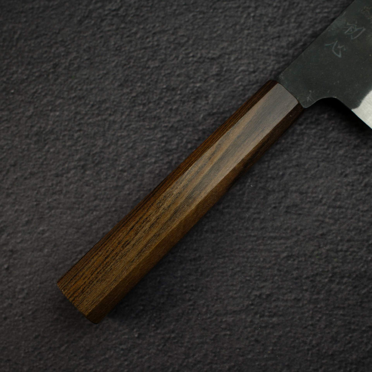 Hatsukokoro Aokitae Blue 2 Kurouchi Bunka 190mm Black Chacate