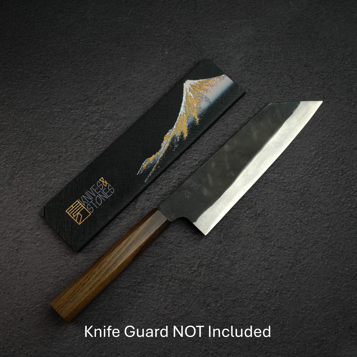 Hatsukokoro Aokitae Blue 2 Kurouchi Bunka 190mm Black Chacate