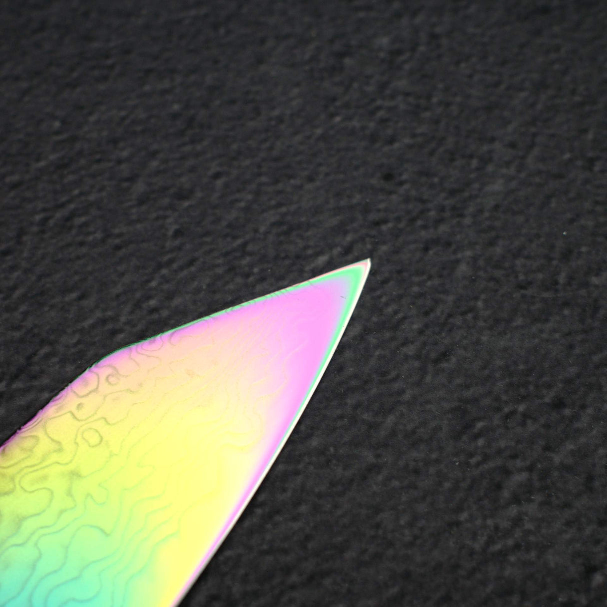 Hatsukokoro Ryuhyo SG2 Damascus Rainbow K-tip Gyuto 210mm