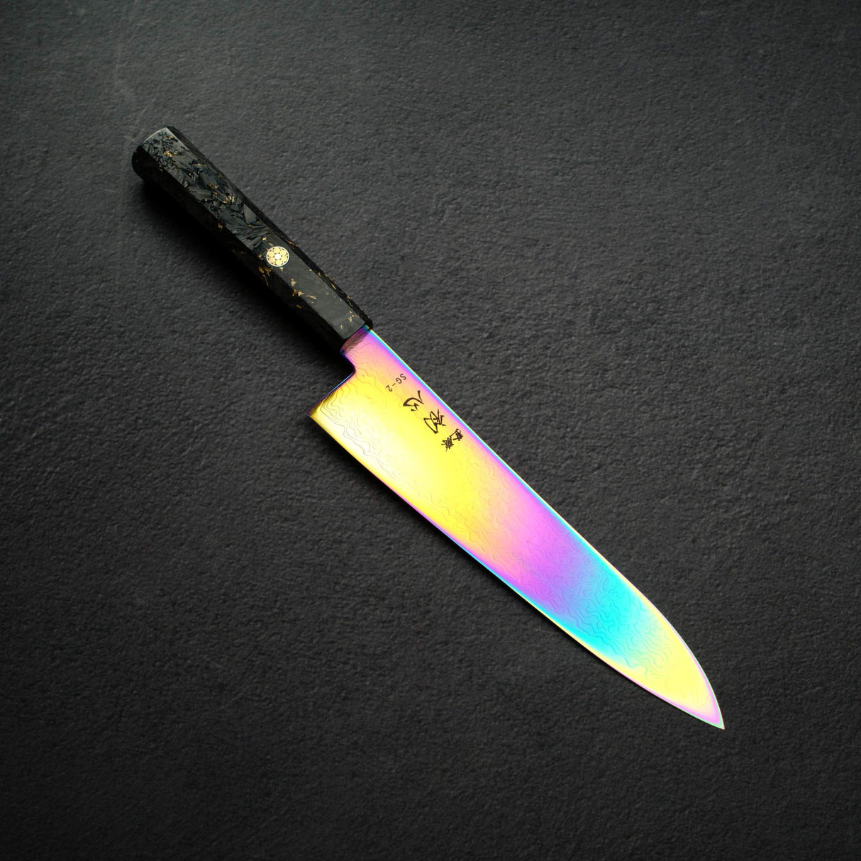 하츠코코로 류효 SG2 다마스커스 레인보우 규토(셰프나이프) 210mm