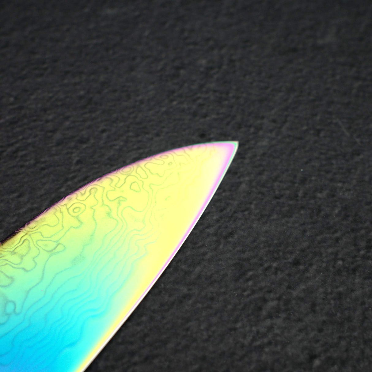 Hatsukokoro Ryuhyo SG2 Damascus Rainbow Gyuto 240mm