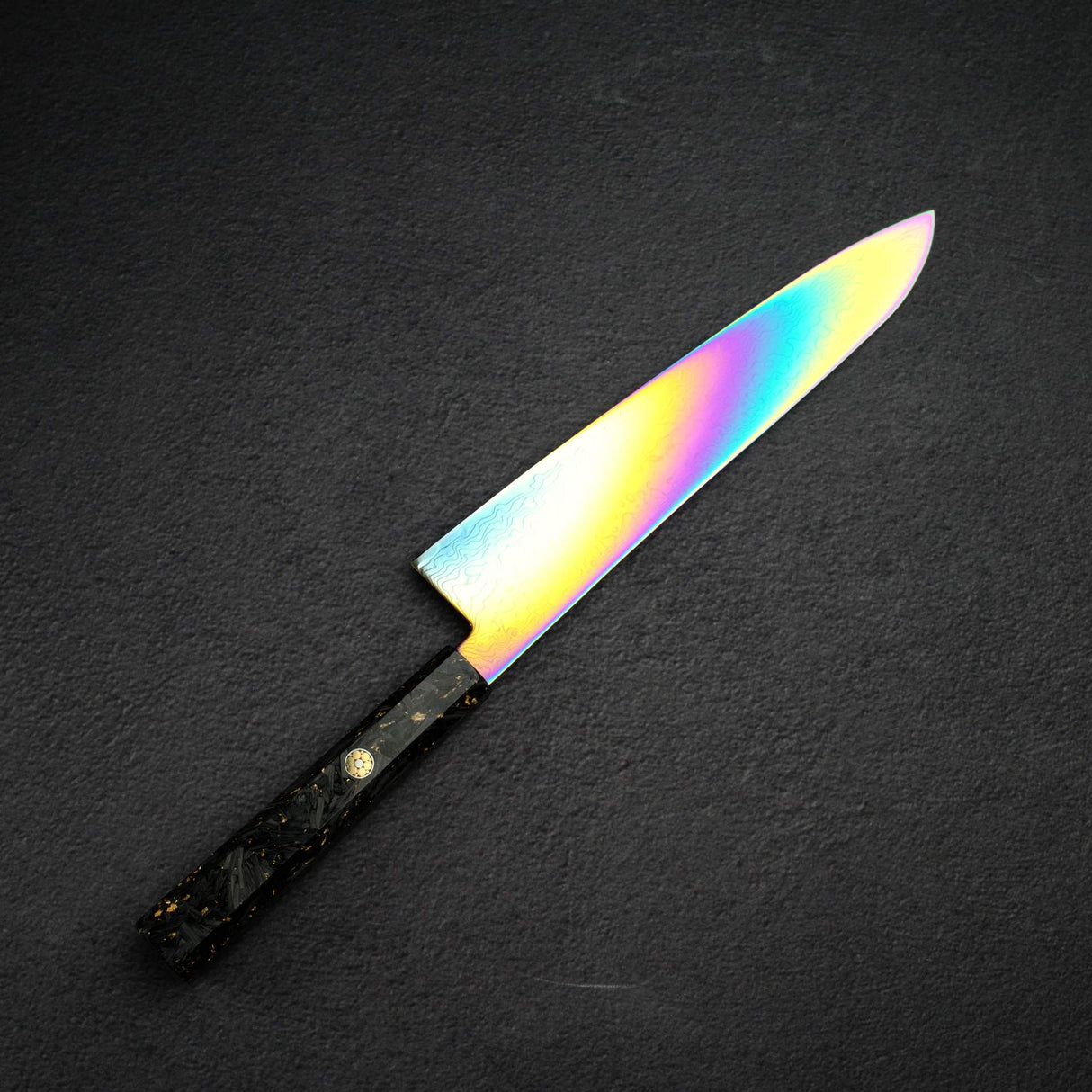 Hatsukokoro Ryuhyo SG2 Damascus Rainbow Gyuto 240mm