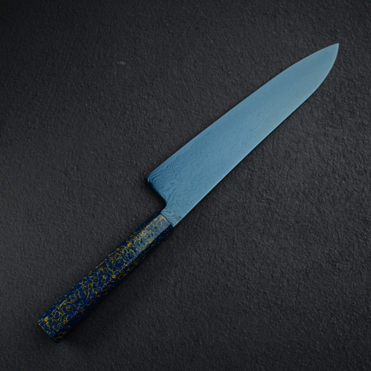 하츠코코로 류효 SG2 다마스커스 청지강 규토(셰프나이프) 210mm 우루시 핸들