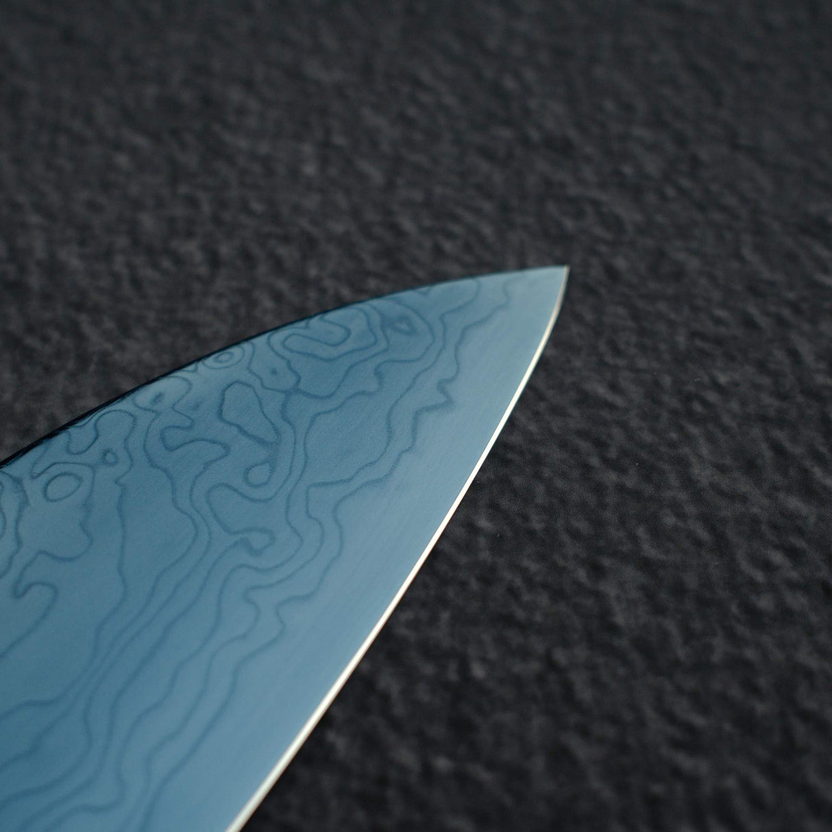 Hatsukokoro Ryuhyo SG2 Damascus Blue Gyuto 240mm with Urushi handle
