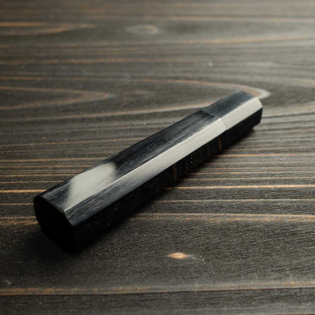K&S Sample Sale: Octagonal Dark Scheme Wood Handle for Gyuto 210mm