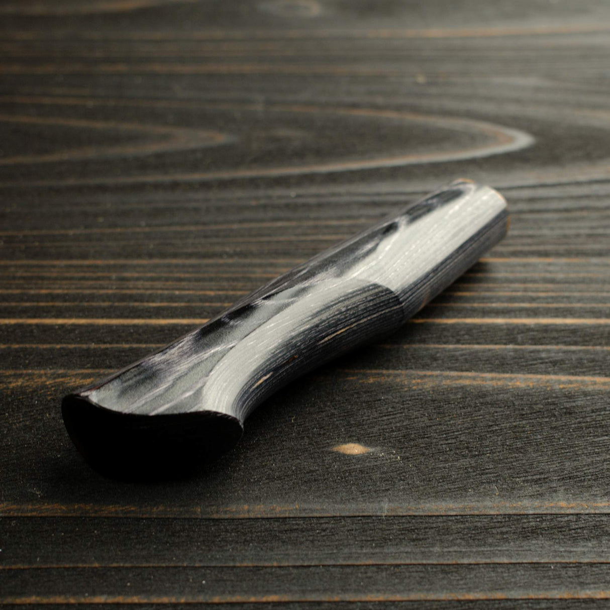 K&S Sample Sale: Octagonal Dark Scheme Wood Handle for Gyuto 210mm