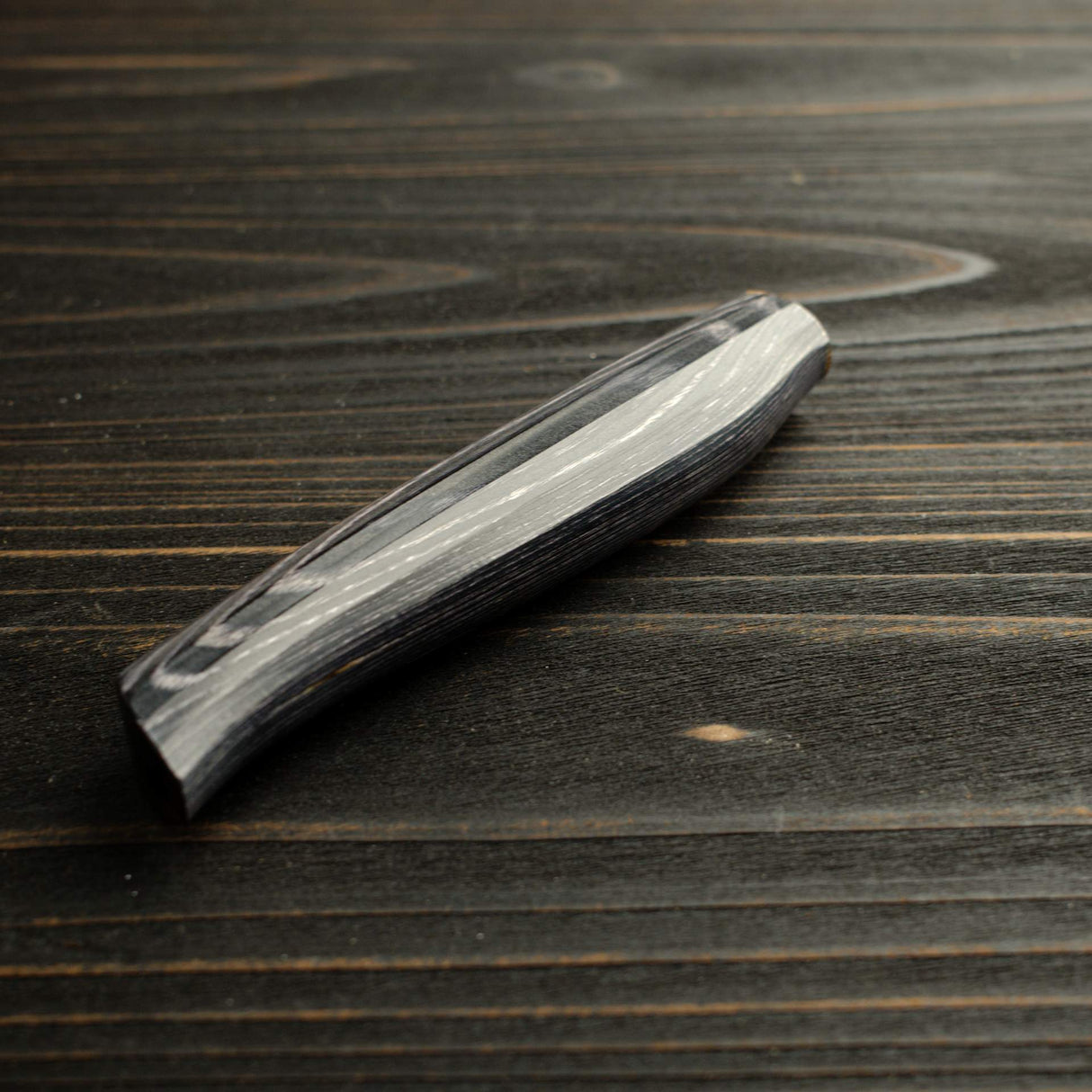 K&S Sample Sale: Octagonal Dark Scheme Wood Handle for Gyuto 210mm