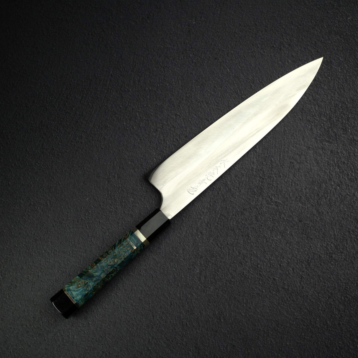 마자키 청1강 미즈 혼야키 규토(셰프나이프) 240mm 벌 핸들 웬지 사야 포함