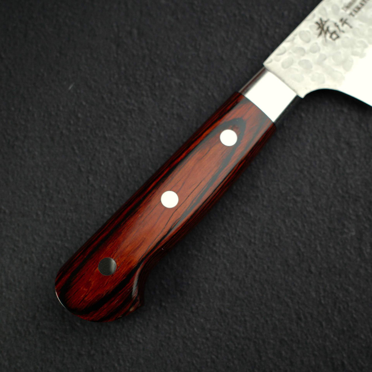 Sakai Takayuki VG10 Kengata (K-tip) Gyuto 190mm 33 Layer Hammered Damascus