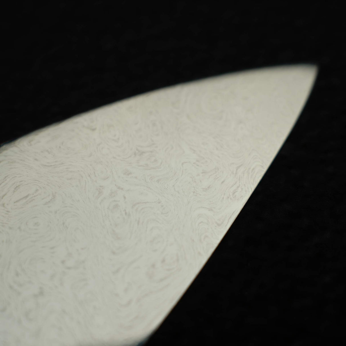 XINGUO Aogami Super Honyaki Gyuto 240mm Double Spacer Amboyna Burl Handle with Saya
