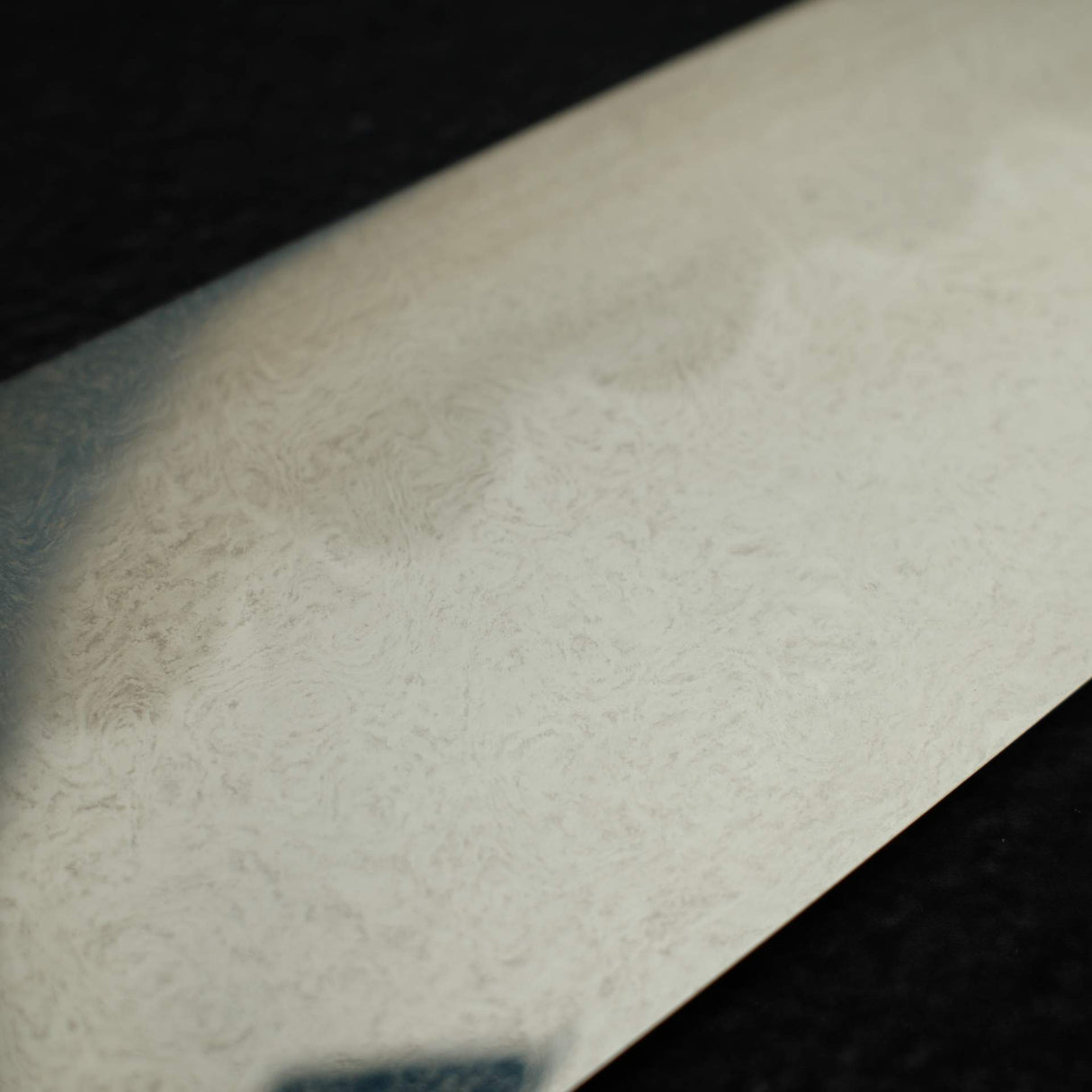 XINGUO Aogami Super Honyaki Gyuto 240mm Double Spacer Amboyna Burl Handle with Saya