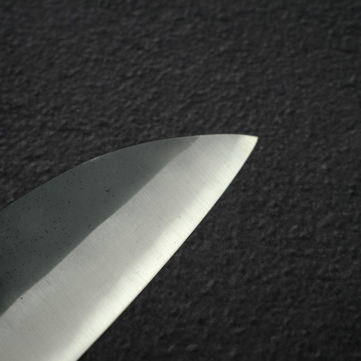 Shiro Kamo Seilan AS Kurouchi Santoku 180mm