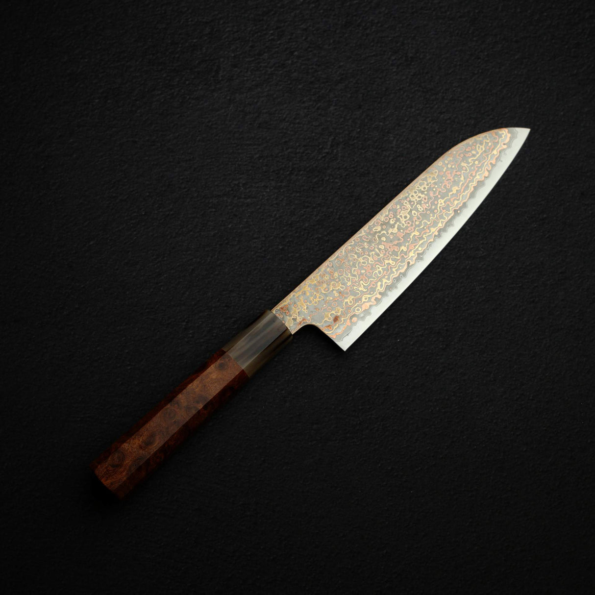 하츠코코로 히노토리 V-Toku 2 다마스커스 산토쿠(다용도칼) 180mm