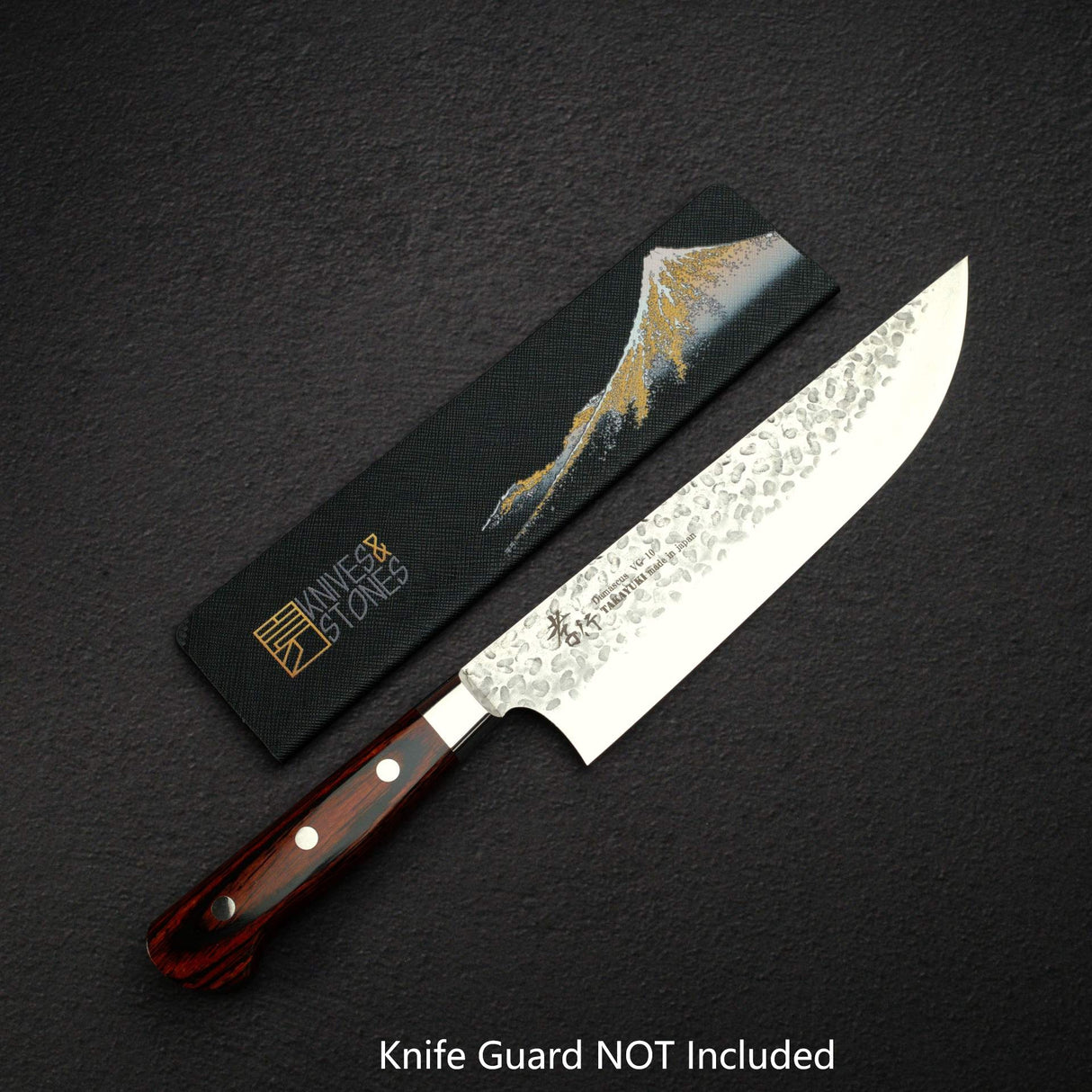 Sakai Takayuki VG10 Butcher Knife 210mm (8.9") 33 Layer Hammered Damascus