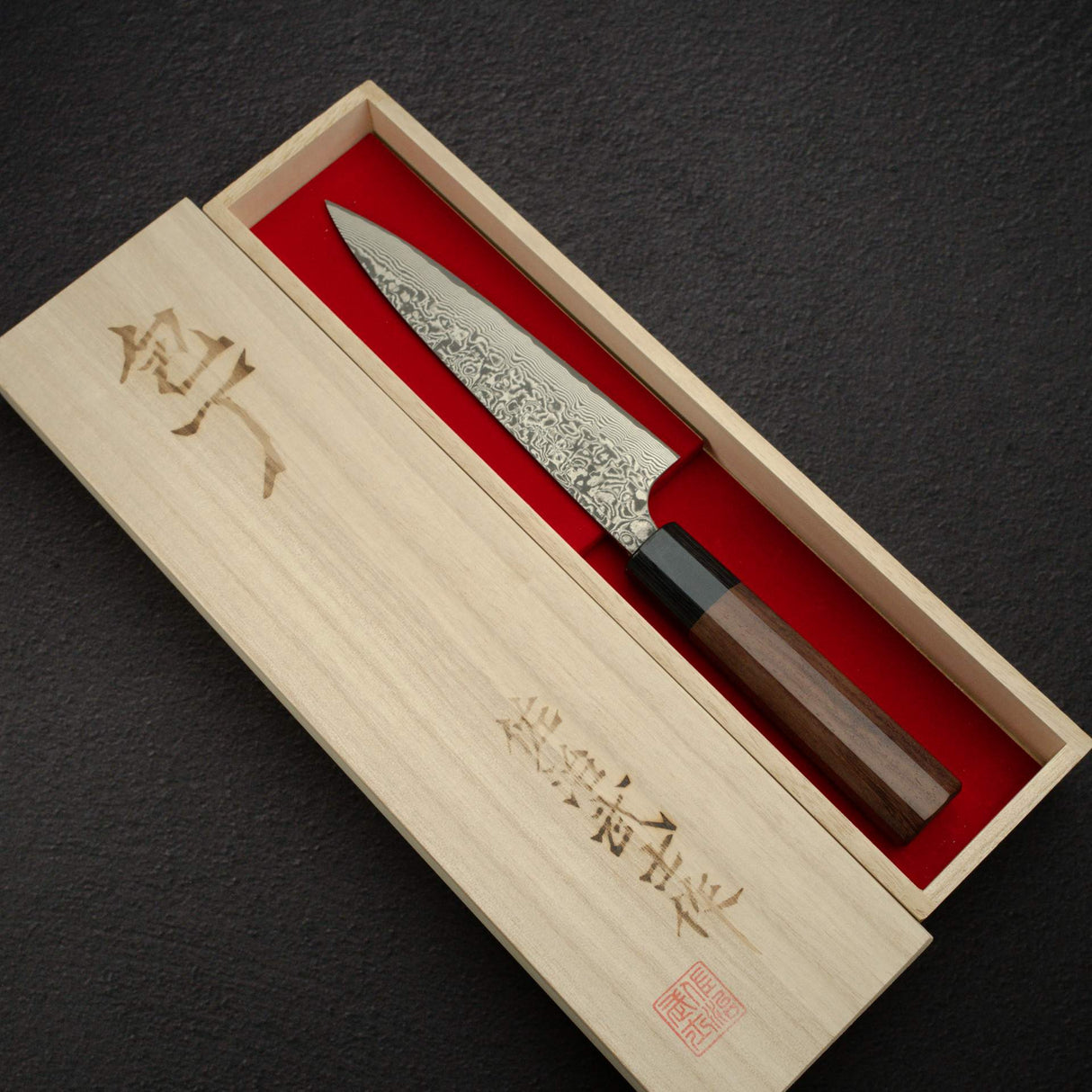 사지 타케시 SG2 블랙 다마스커스 페티 150mm