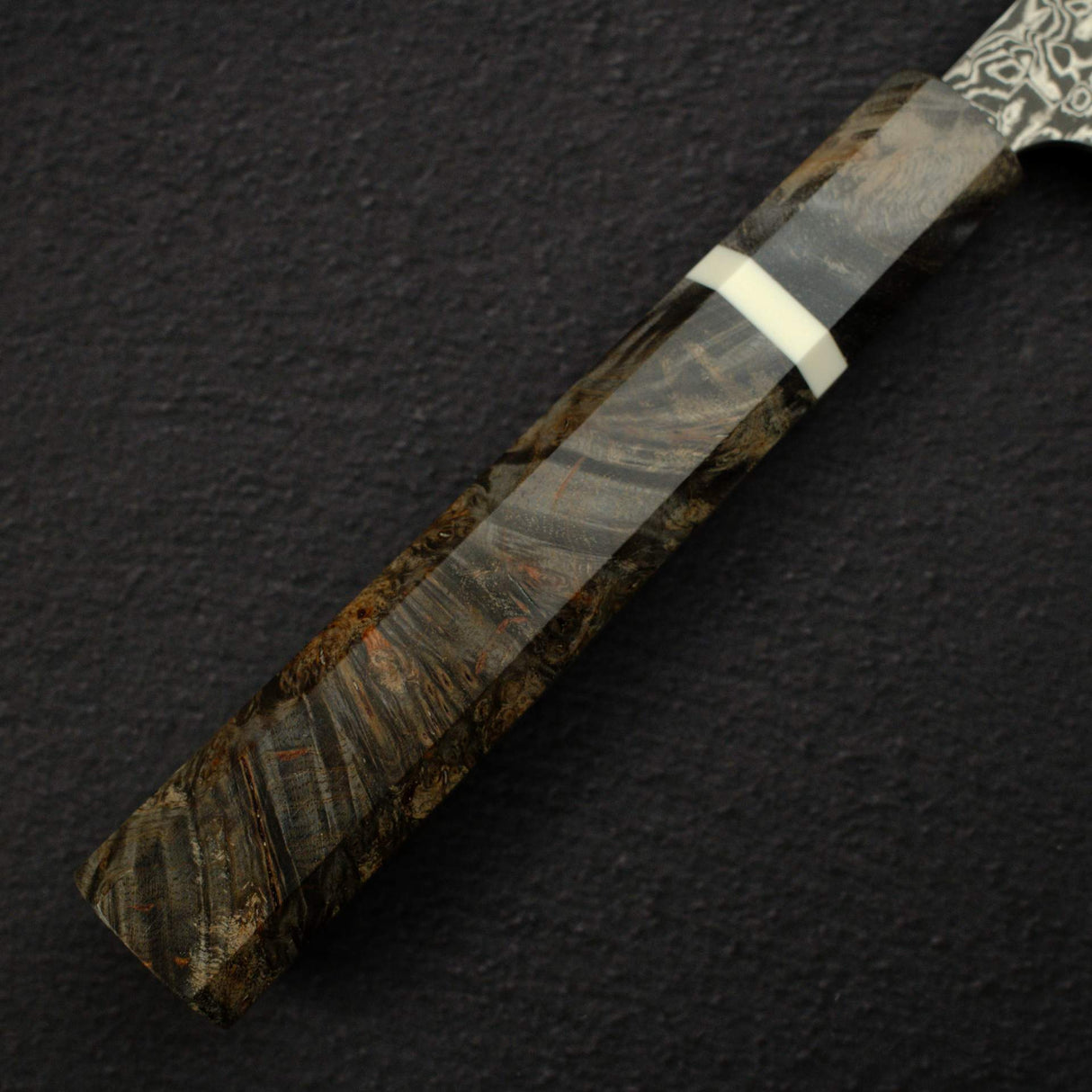 Takeshi Saji SG2 Black Damascus Sujihiki 270mm Birchwood Handle w/ Guard
