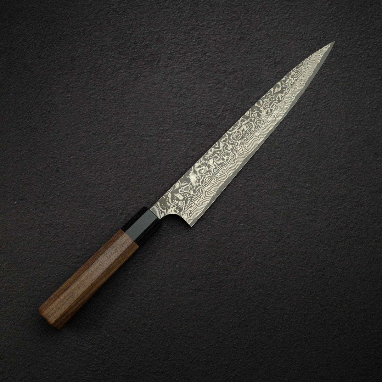 사지 타케시 SG2 블랙 다마스커스 스지히키 240mm 로즈우드 핸들